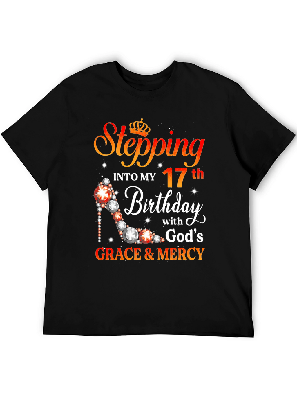 Stepping Into My 17th Birthday T-Shirt