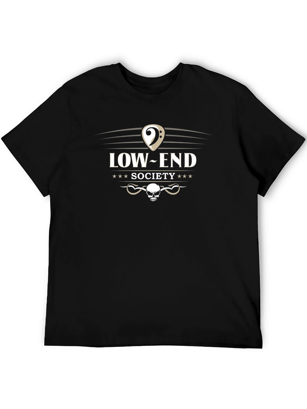 Low-End Society Black Graphic Tee