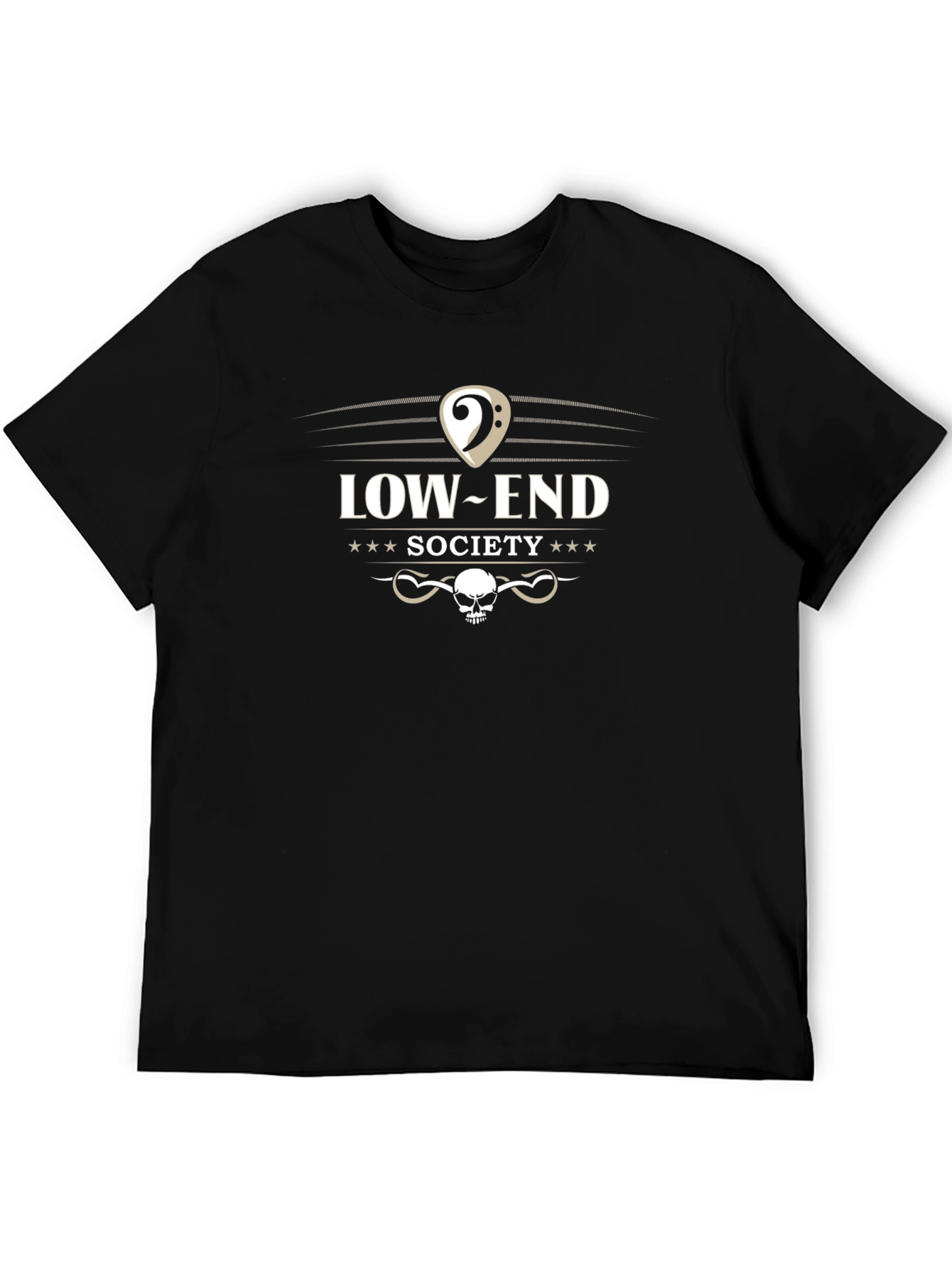 Low-End Society Black Graphic Tee