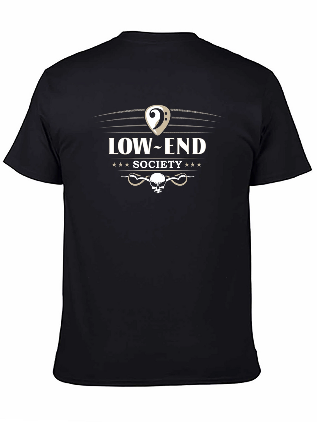 Low-End Society Black Graphic Tee