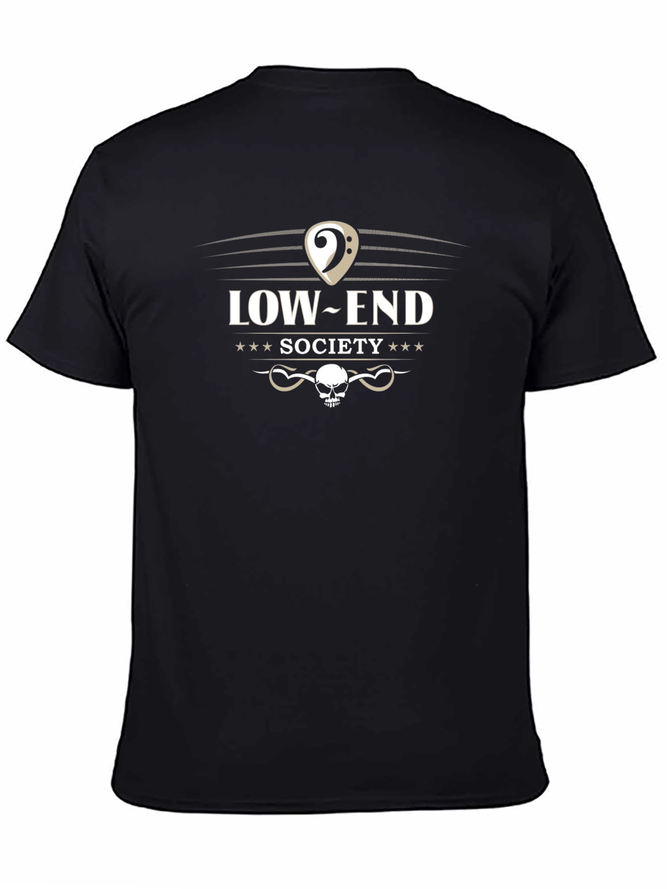 Low-End Society Black Graphic Tee