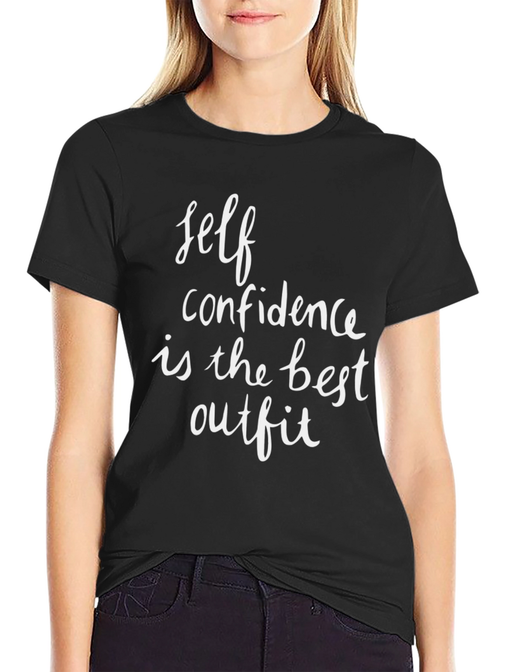 Confidence Graphic Tee - Black