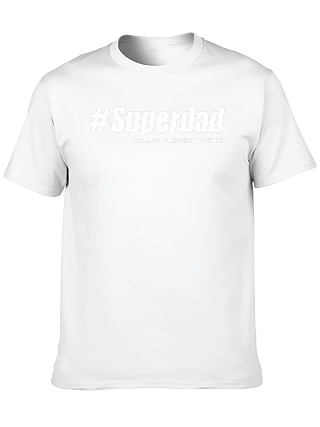 #Superdad Worlds Greatest Father T-Shirt