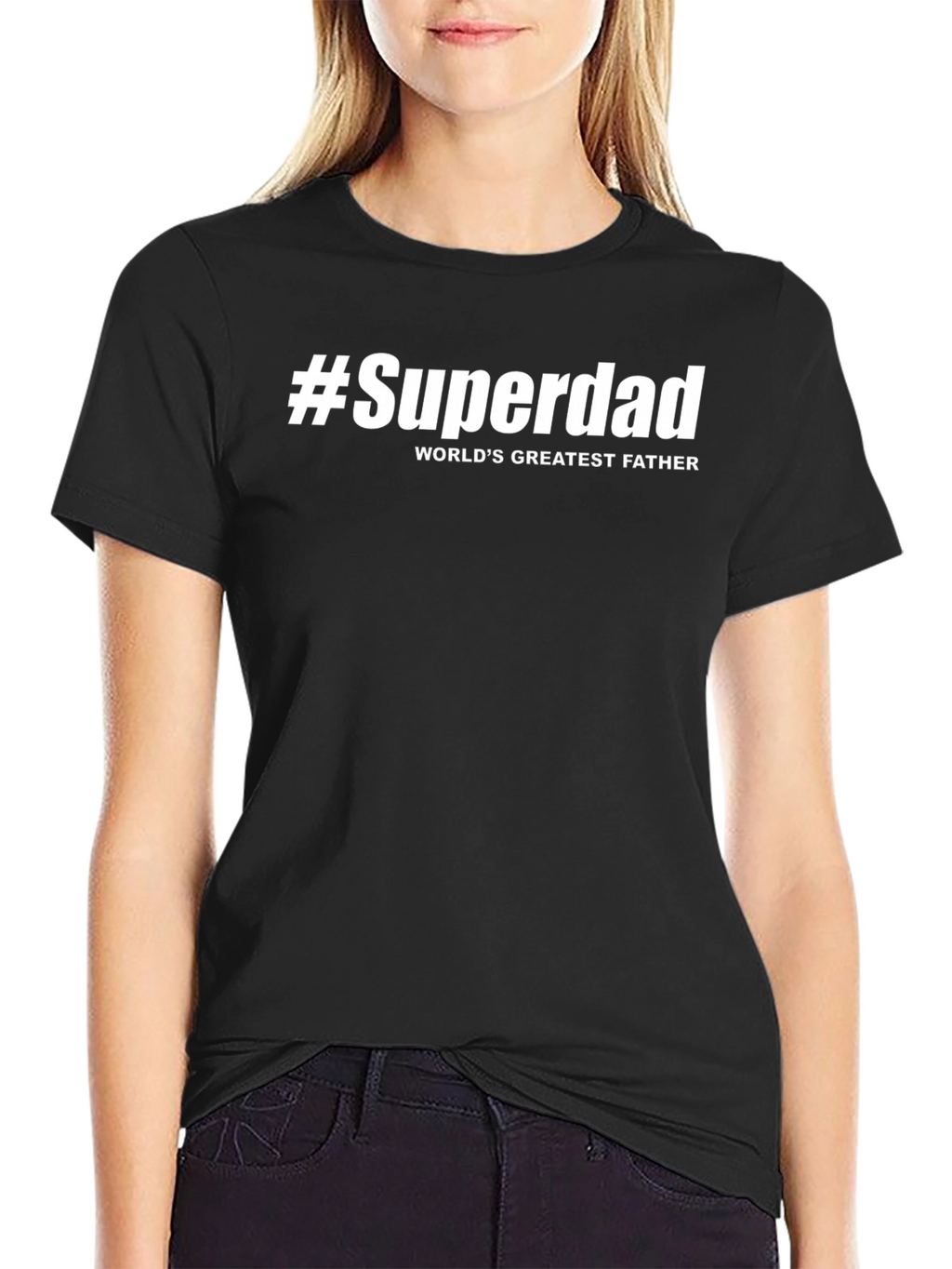 #Superdad Worlds Greatest Father T-Shirt