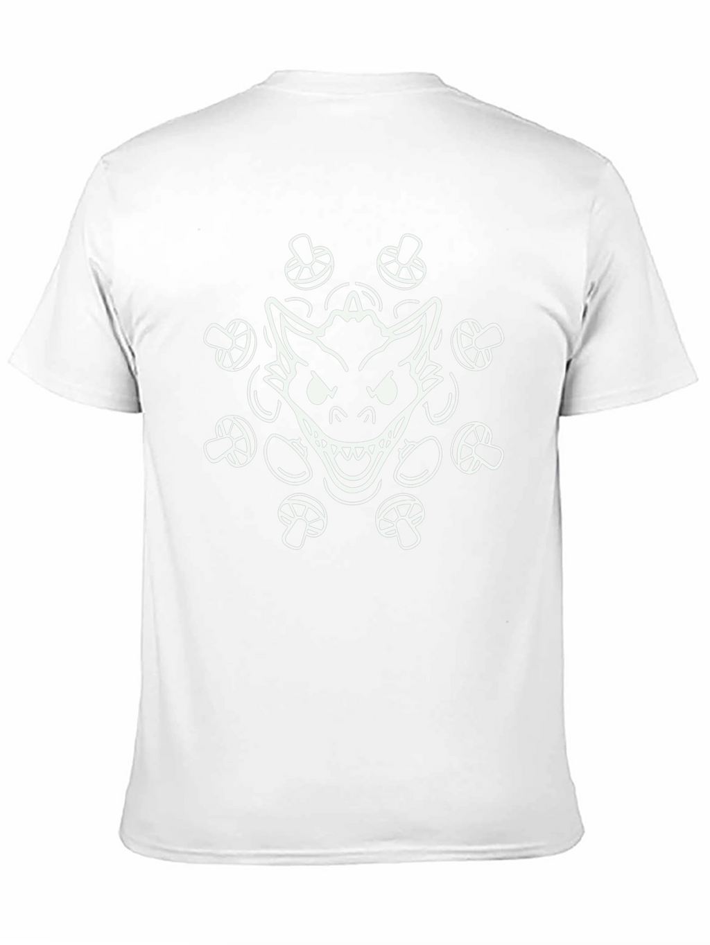Graphic Tee - Monster & Mushroom Design