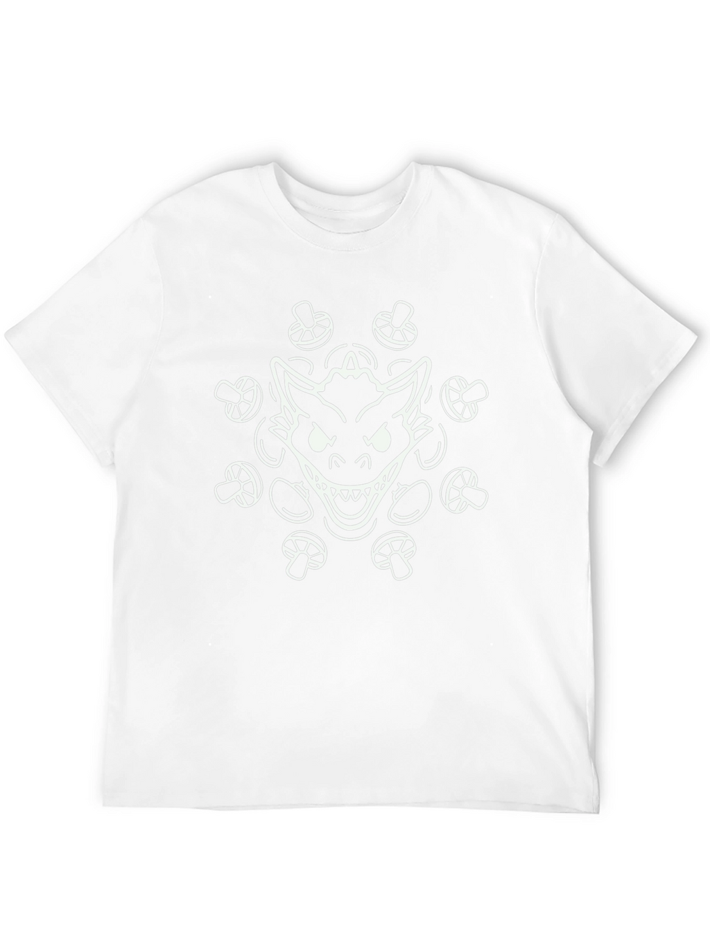 Graphic Tee - Monster & Mushroom Design