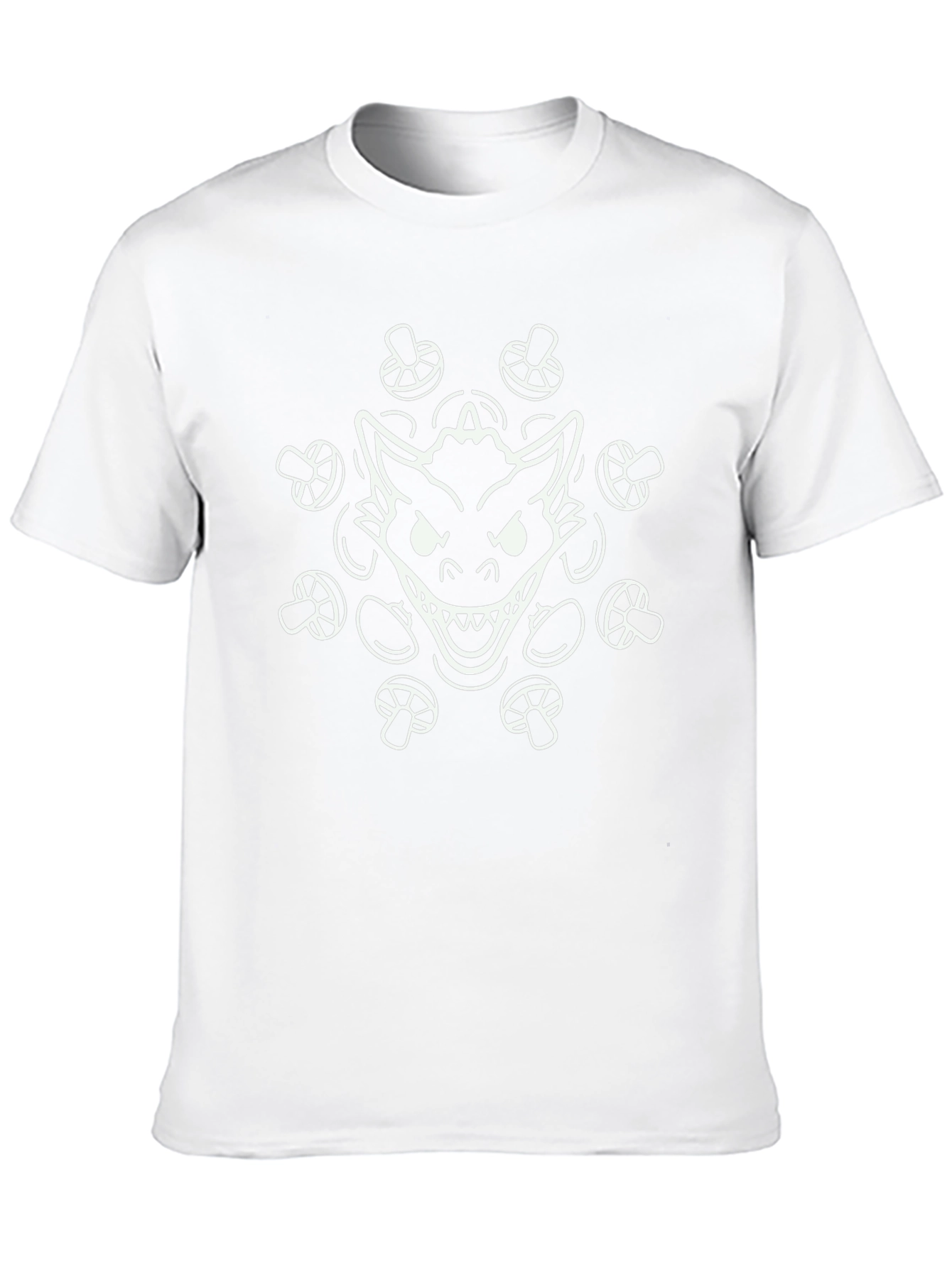 Graphic Tee - Monster & Mushroom Design