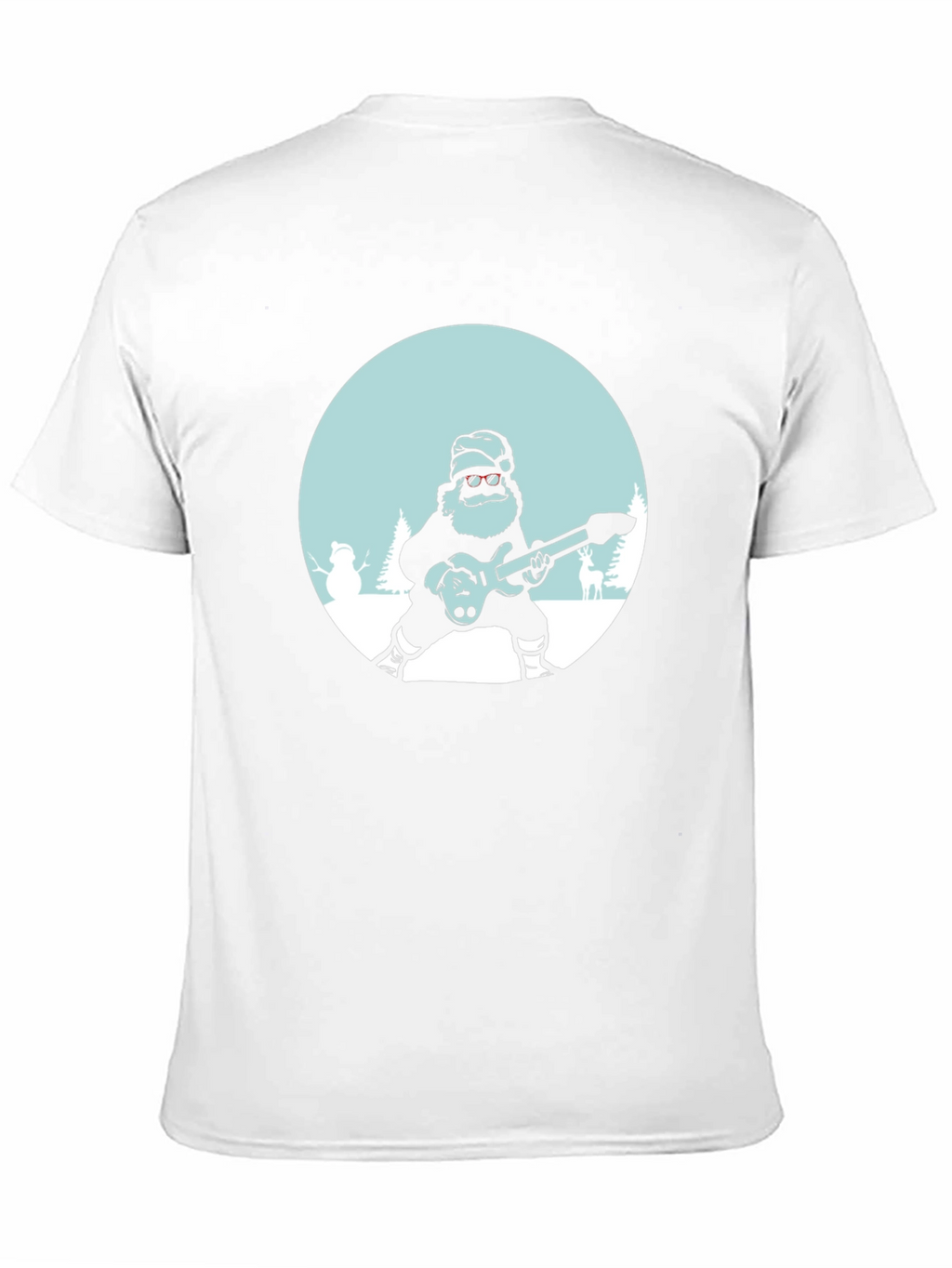 Rocking Santa T-Shirt - Holiday Style