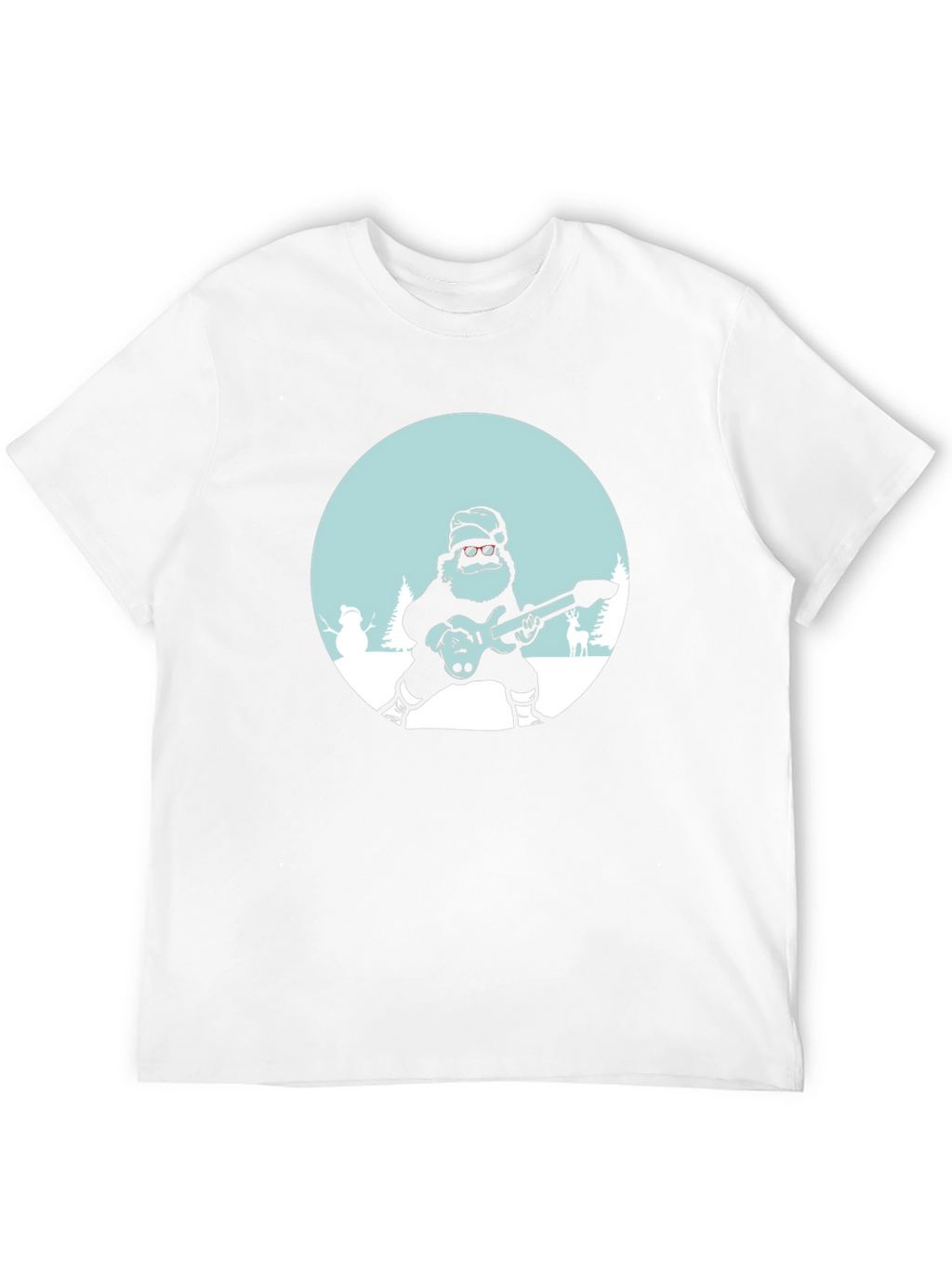 Rocking Santa T-Shirt - Holiday Style