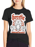 Heretic Nonconformist Graphic Tee - Black
