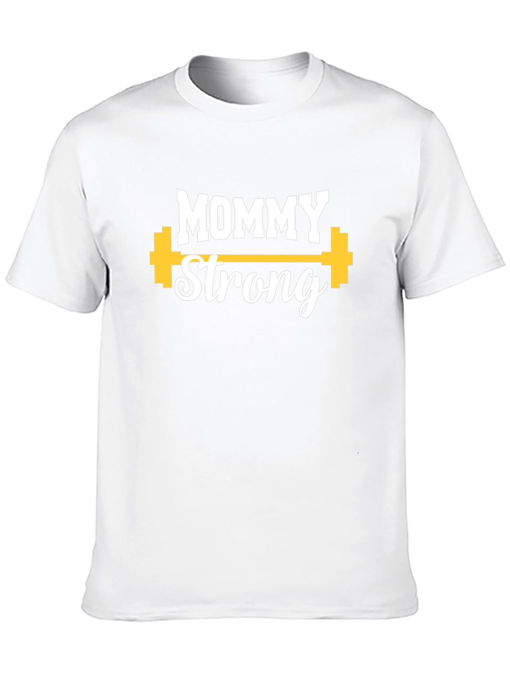 Mommy Strong Graphic Tee - Fitness Apparel