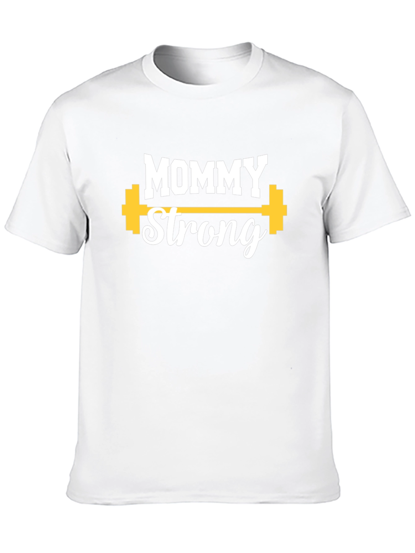 Mommy Strong Graphic Tee - Fitness Apparel