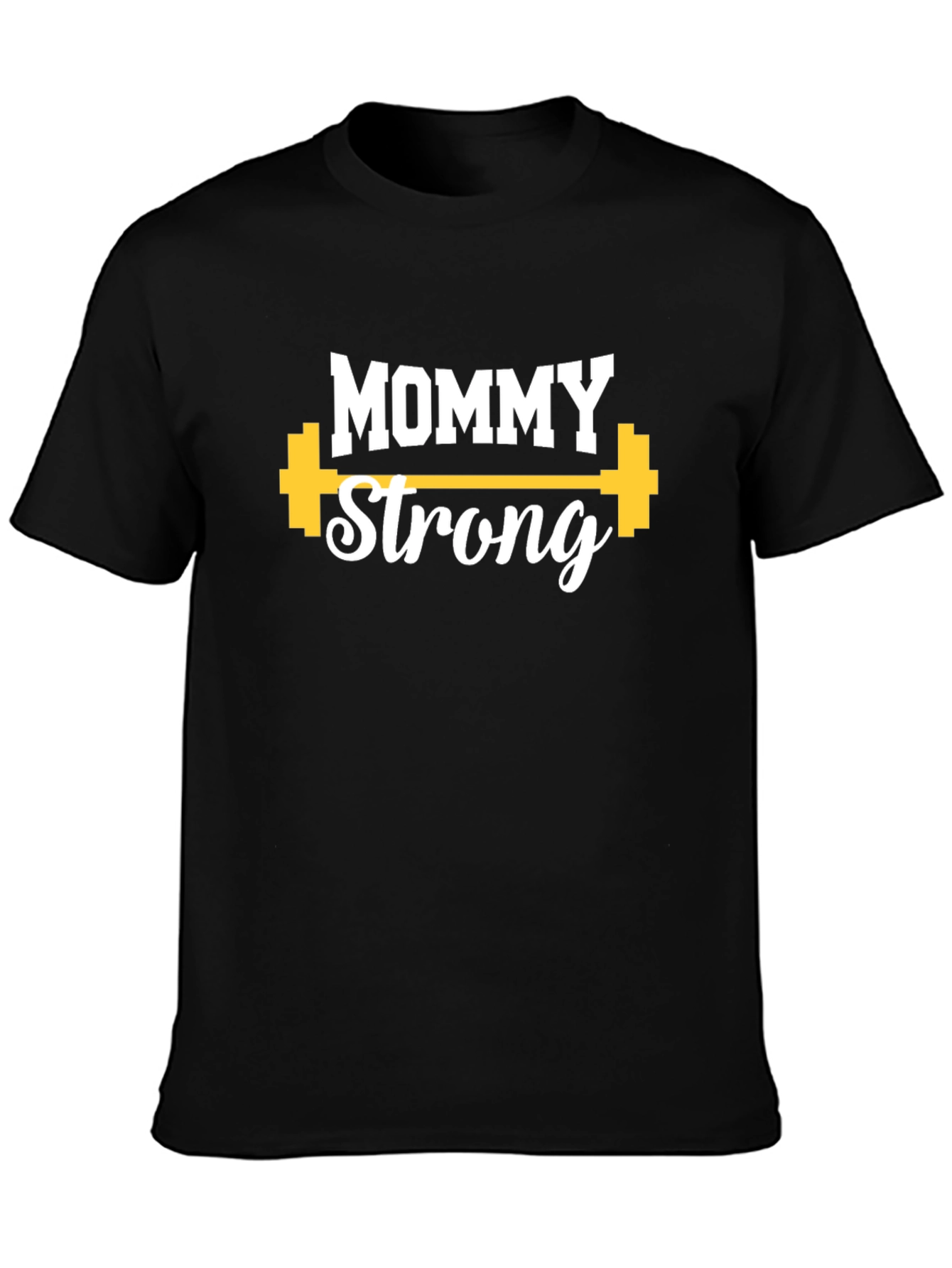 Mommy Strong Graphic Tee - Fitness Apparel