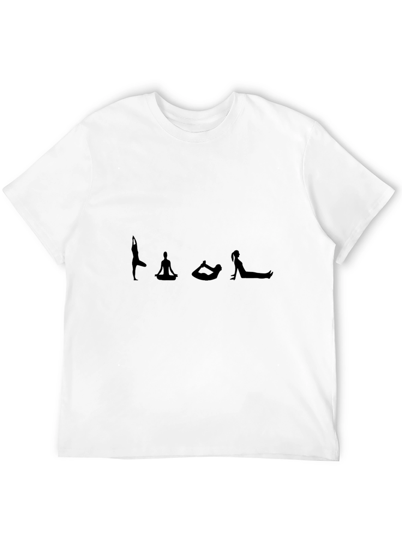 Yoga Pose Silhouette T-Shirt