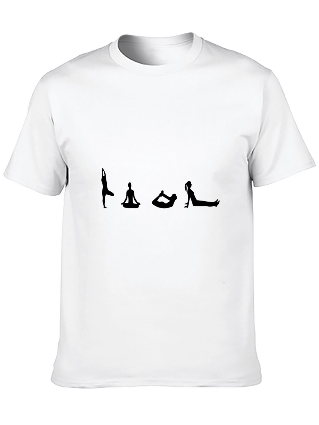 Yoga Pose Silhouette T-Shirt