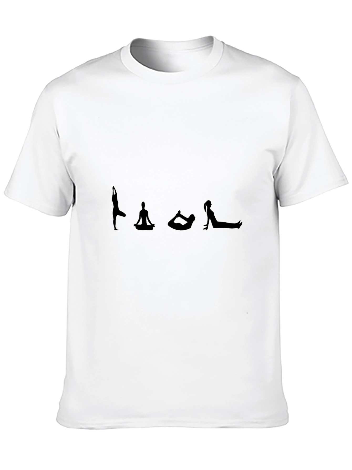 Yoga Pose Silhouette T-Shirt