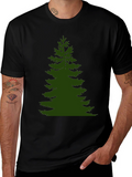 Green Tree Graphic T-Shirt - Nature Lover Tee