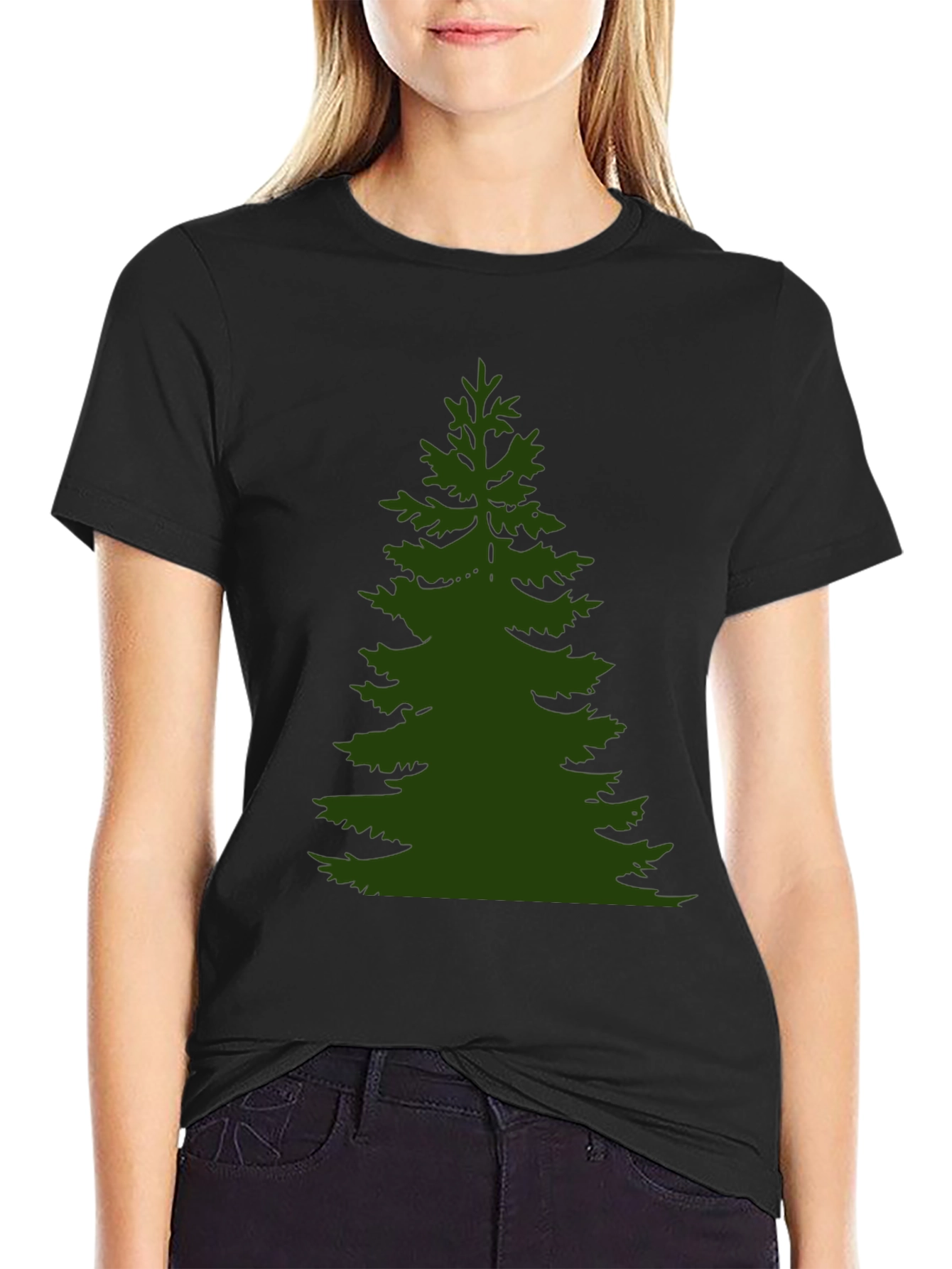 Green Tree Graphic T-Shirt - Nature Lover Tee