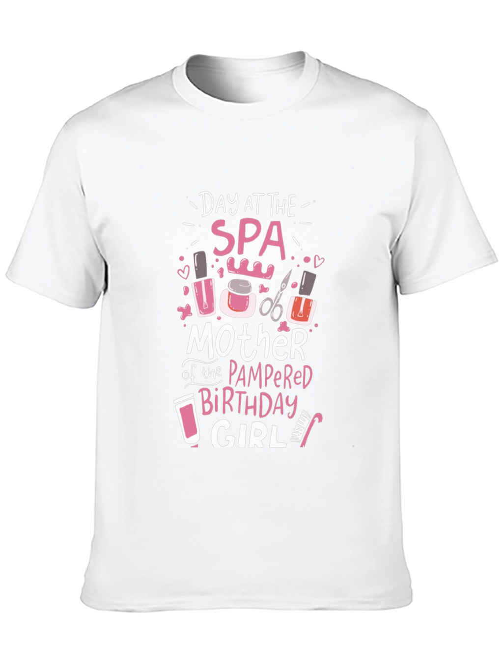 Spa Day Birthday Girl T-Shirt
