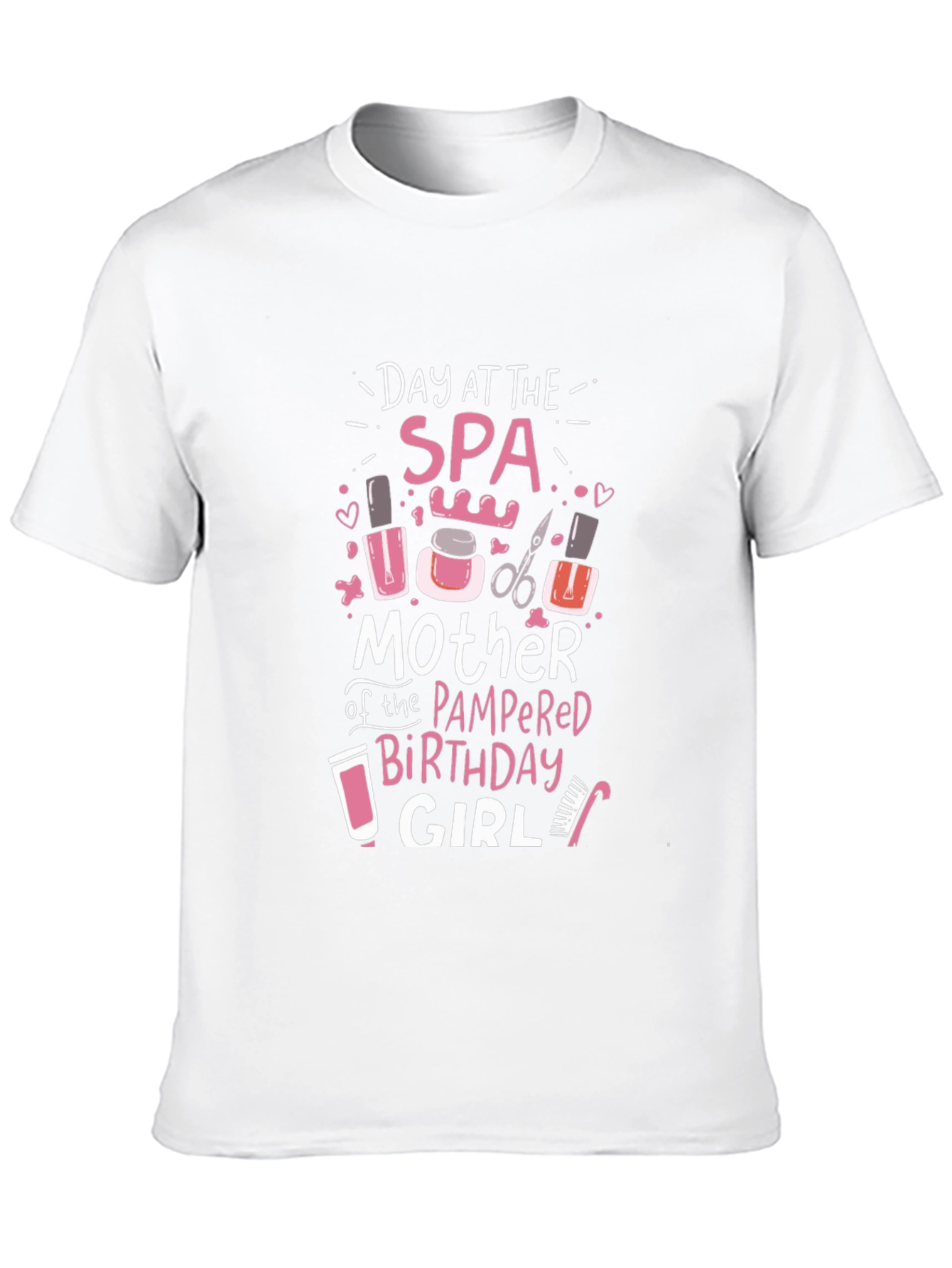 Spa Day Birthday Girl T-Shirt