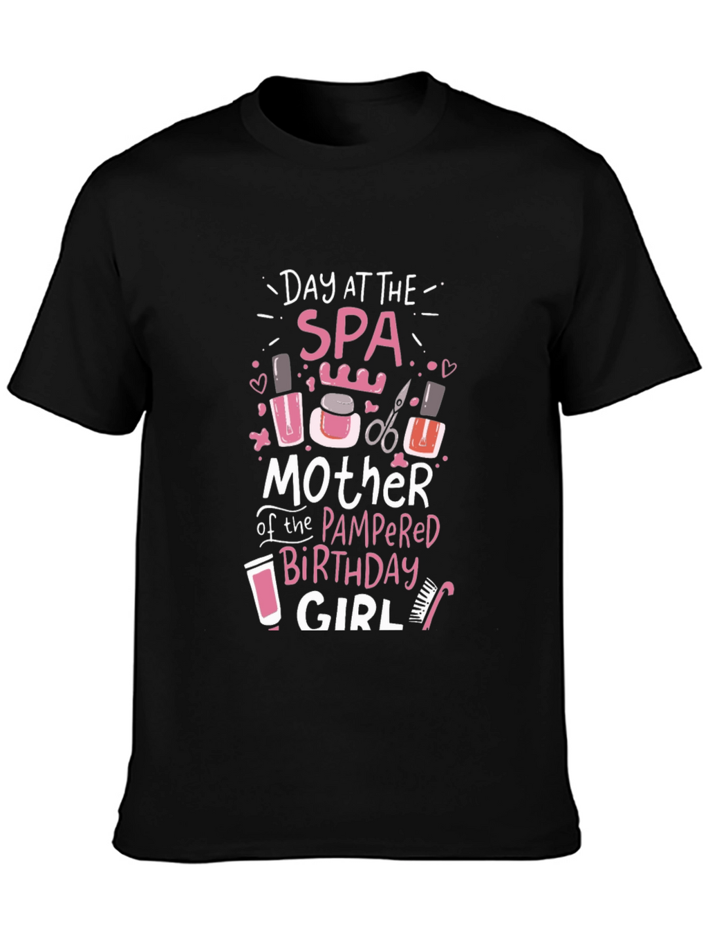 Spa Day Birthday Girl T-Shirt