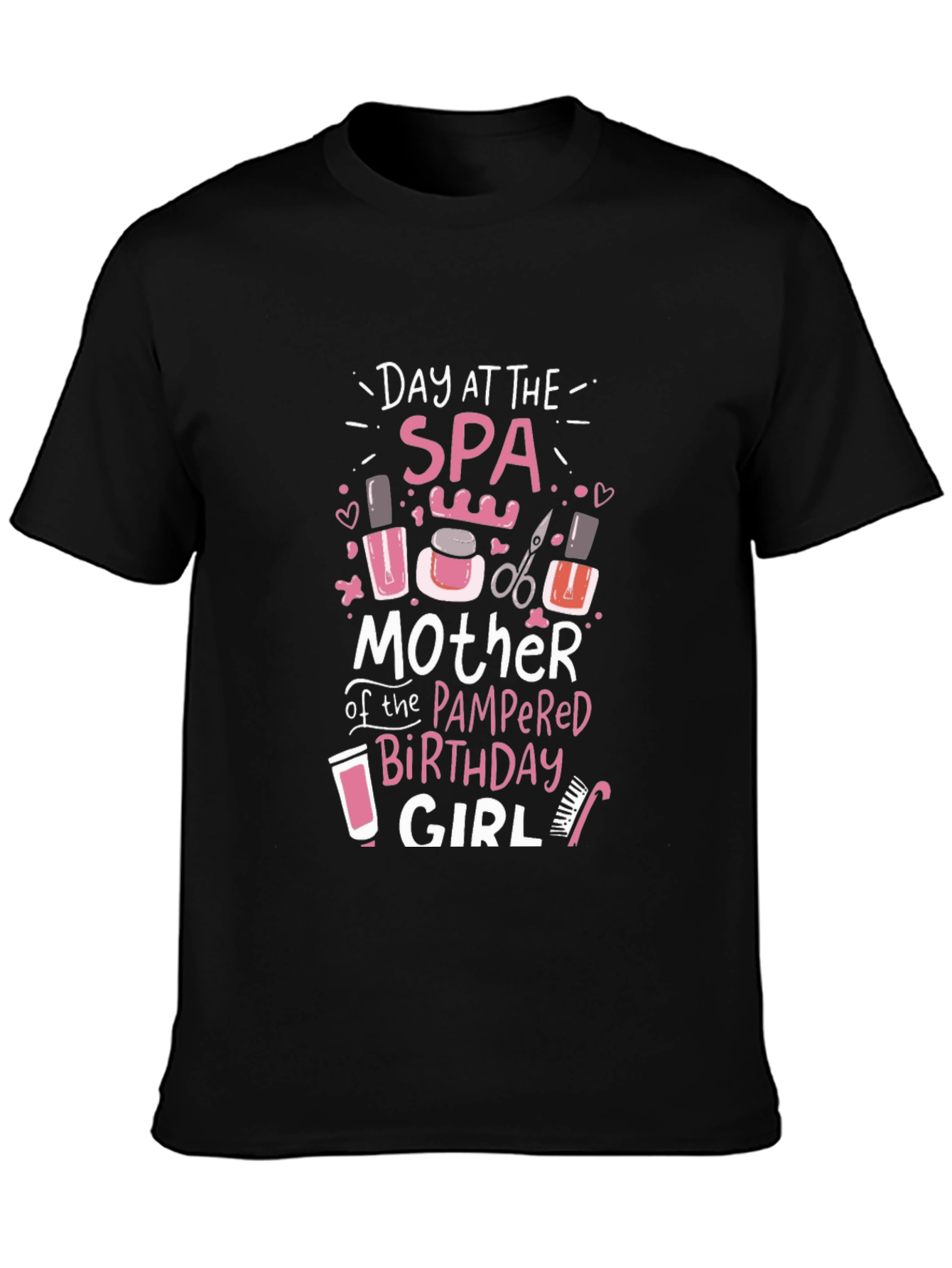 Spa Day Birthday Girl T-Shirt