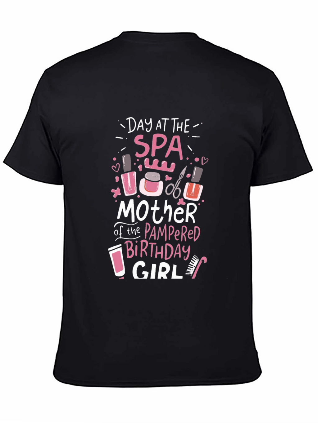 Spa Day Birthday Girl T-Shirt