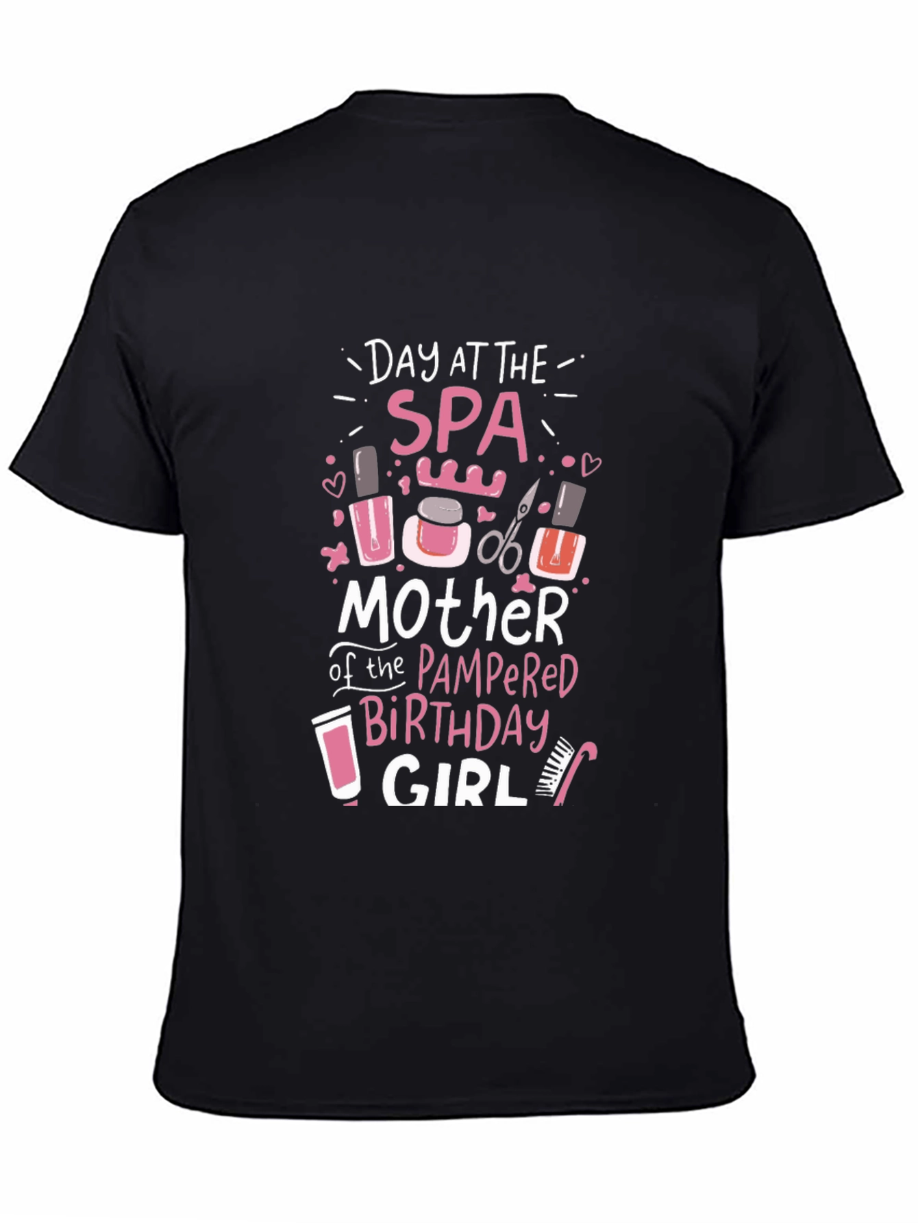 Spa Day Birthday Girl T-Shirt