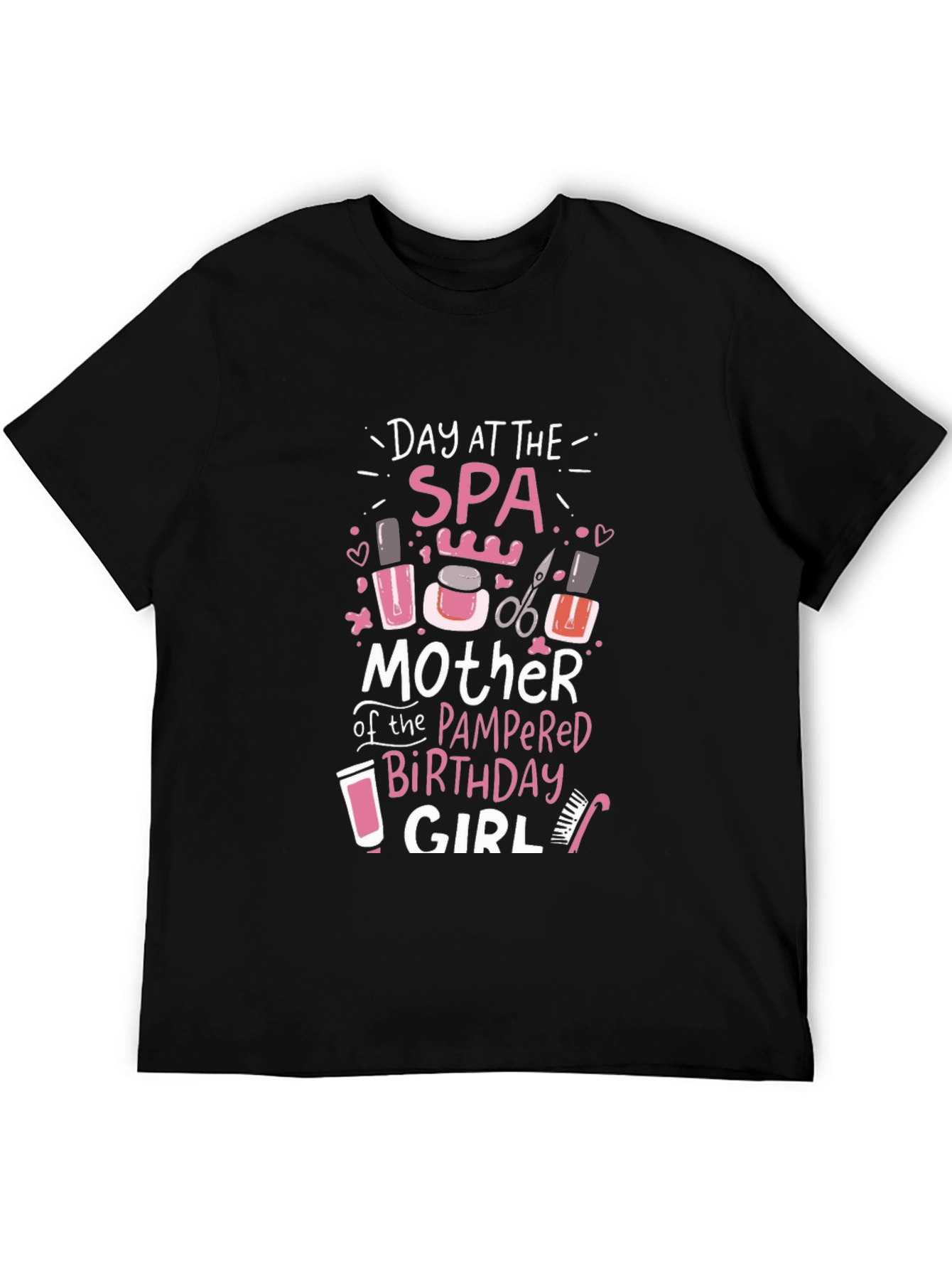 Spa Day Birthday Girl T-Shirt