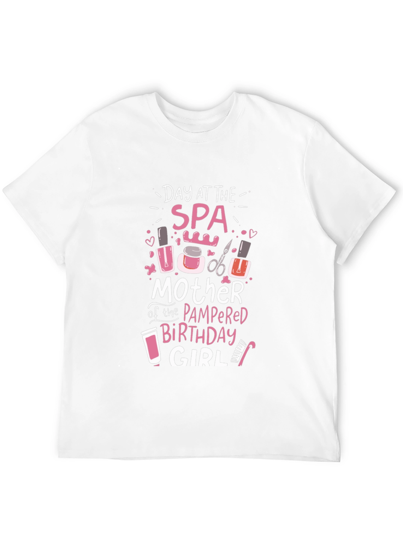 Spa Day Birthday Girl T-Shirt