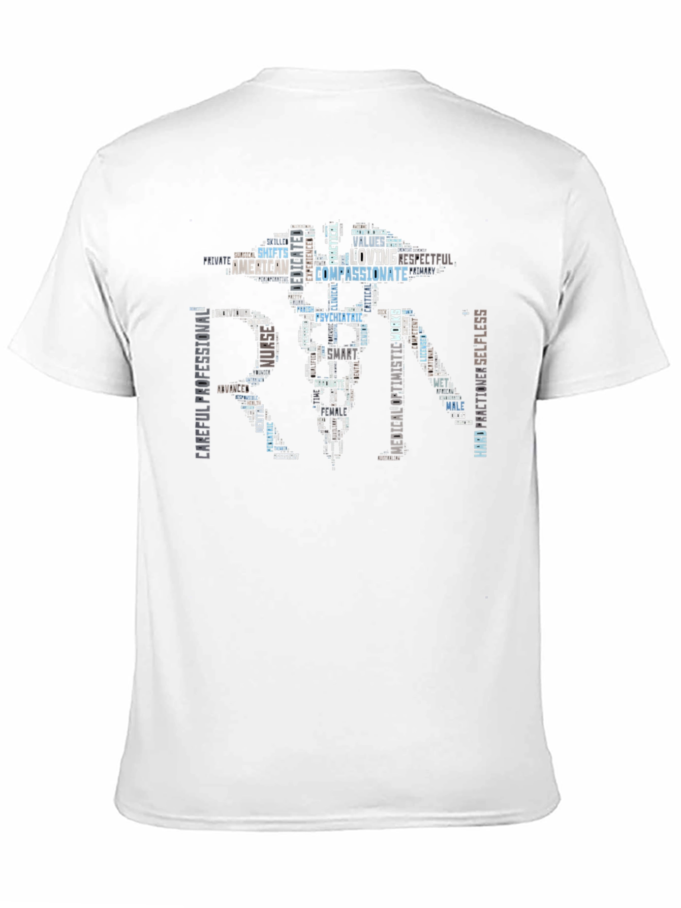 RN Word Art T-Shirt