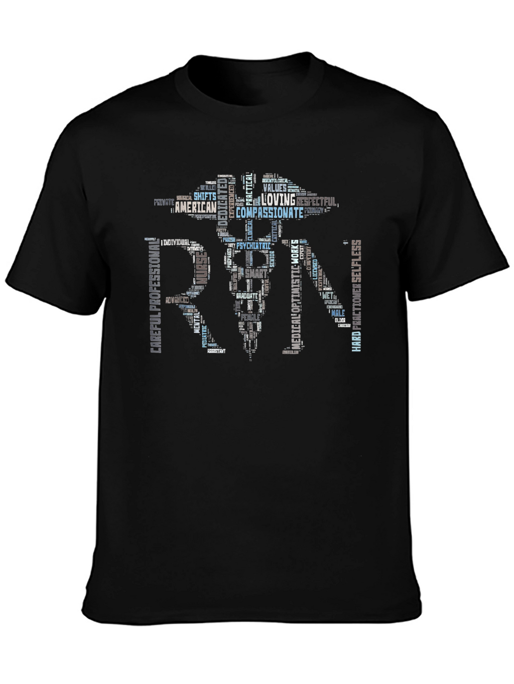 RN Word Art T-Shirt