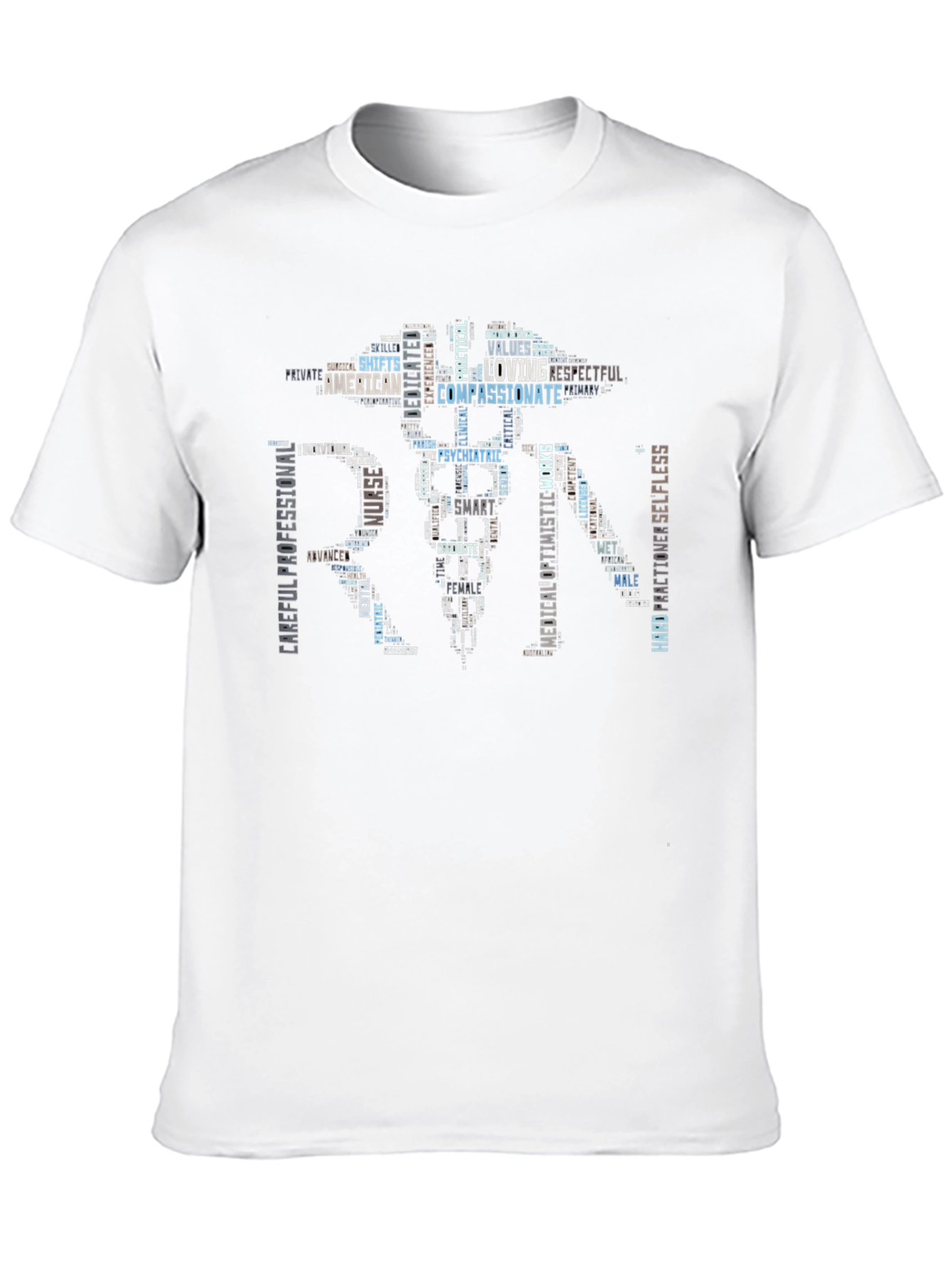 RN Word Art T-Shirt