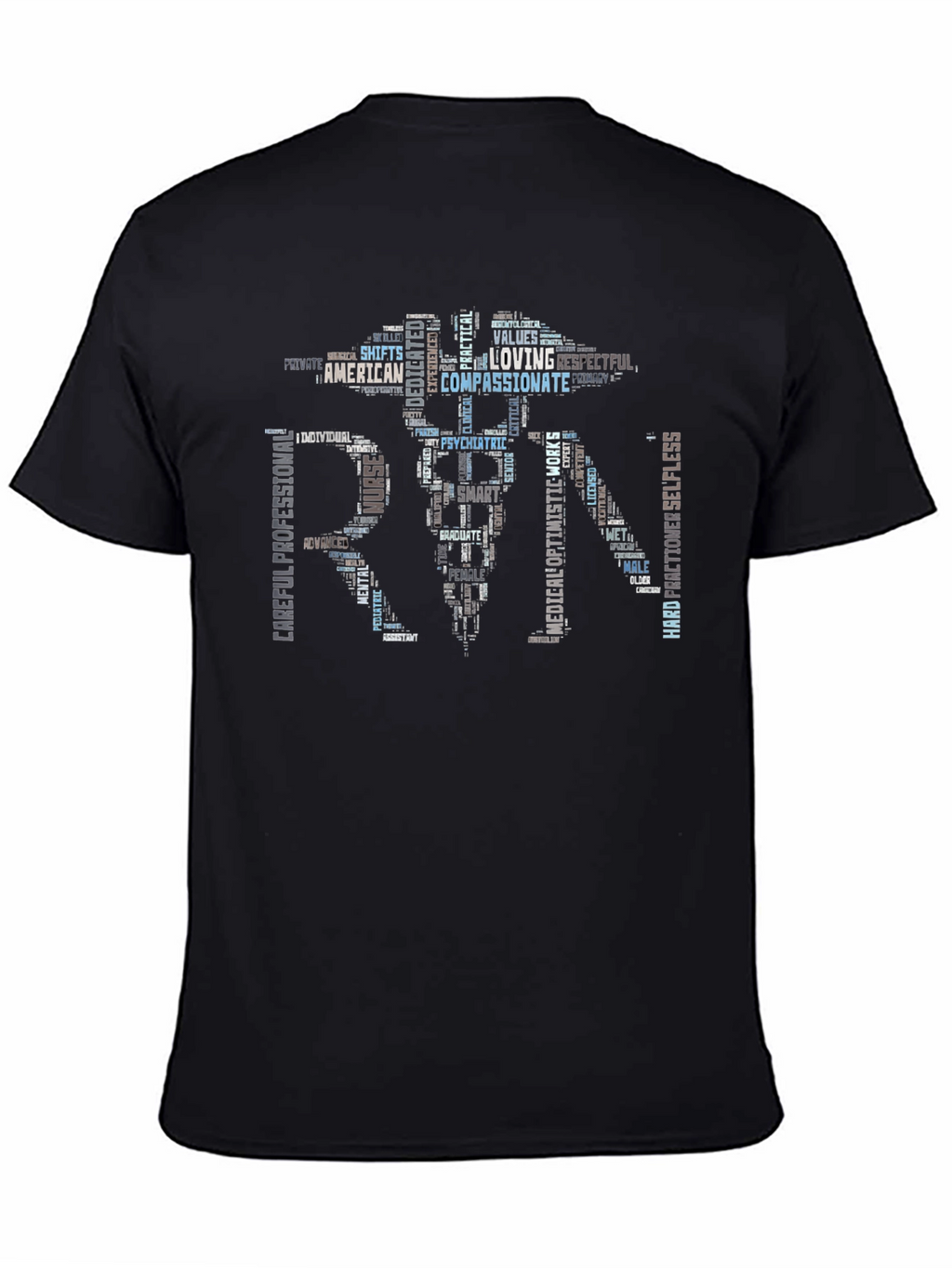 RN Word Art T-Shirt