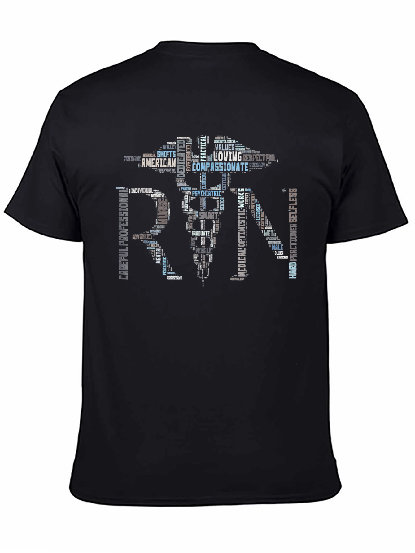 RN Word Art T-Shirt