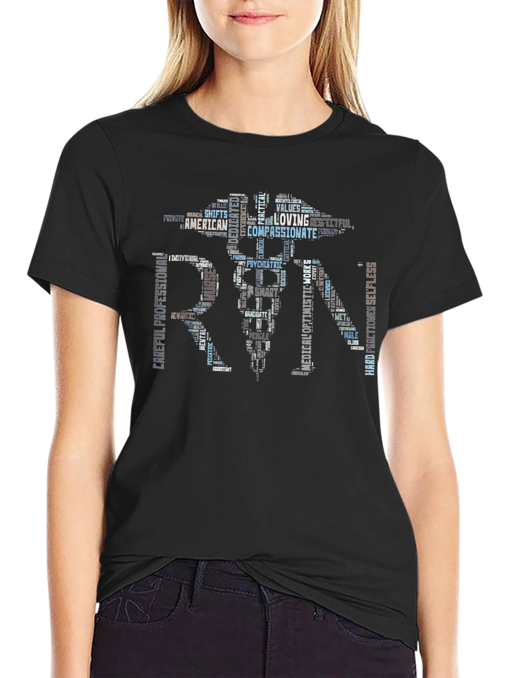 RN Word Art T-Shirt