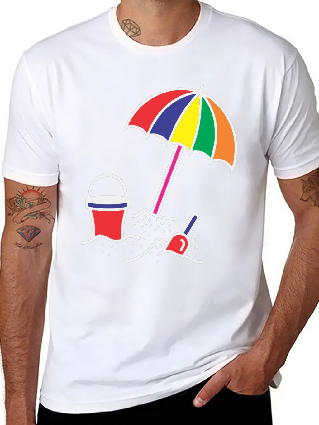 Fun Beach Day Graphic Tee - Summer Vibes