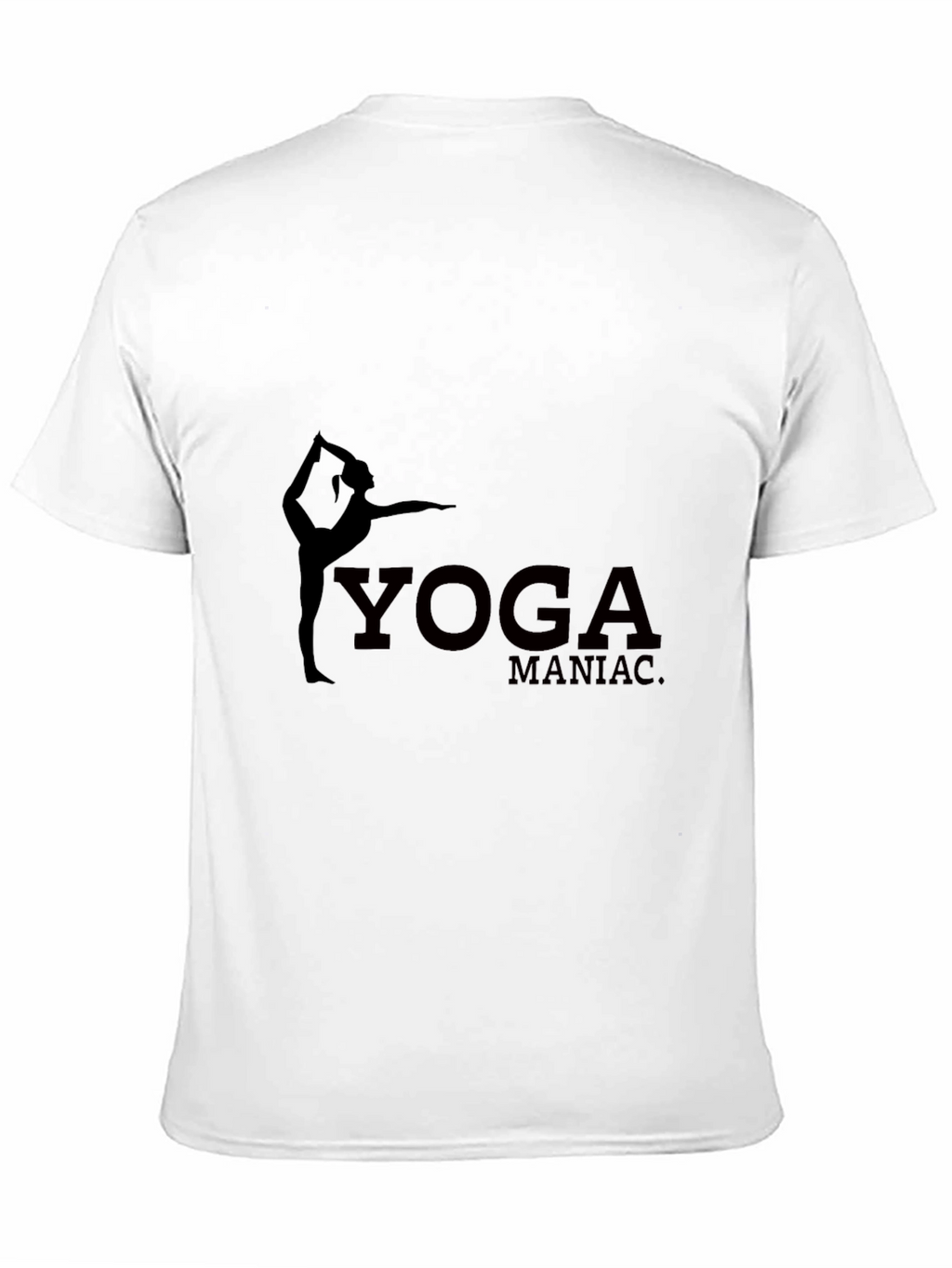 Yoga Maniac Graphic T-Shirt - Black