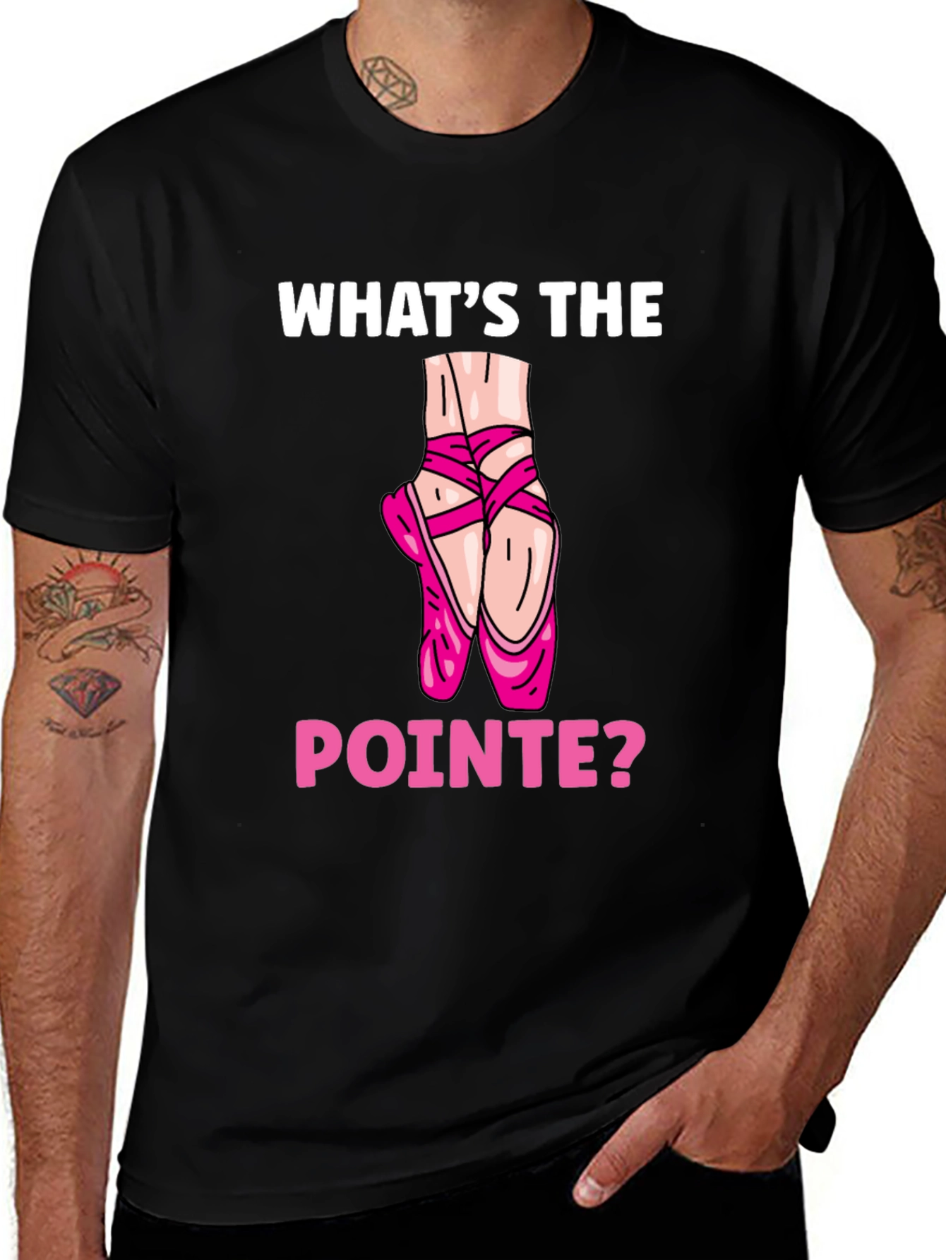 Whats the Pointe? Ballet Lover T-Shirt