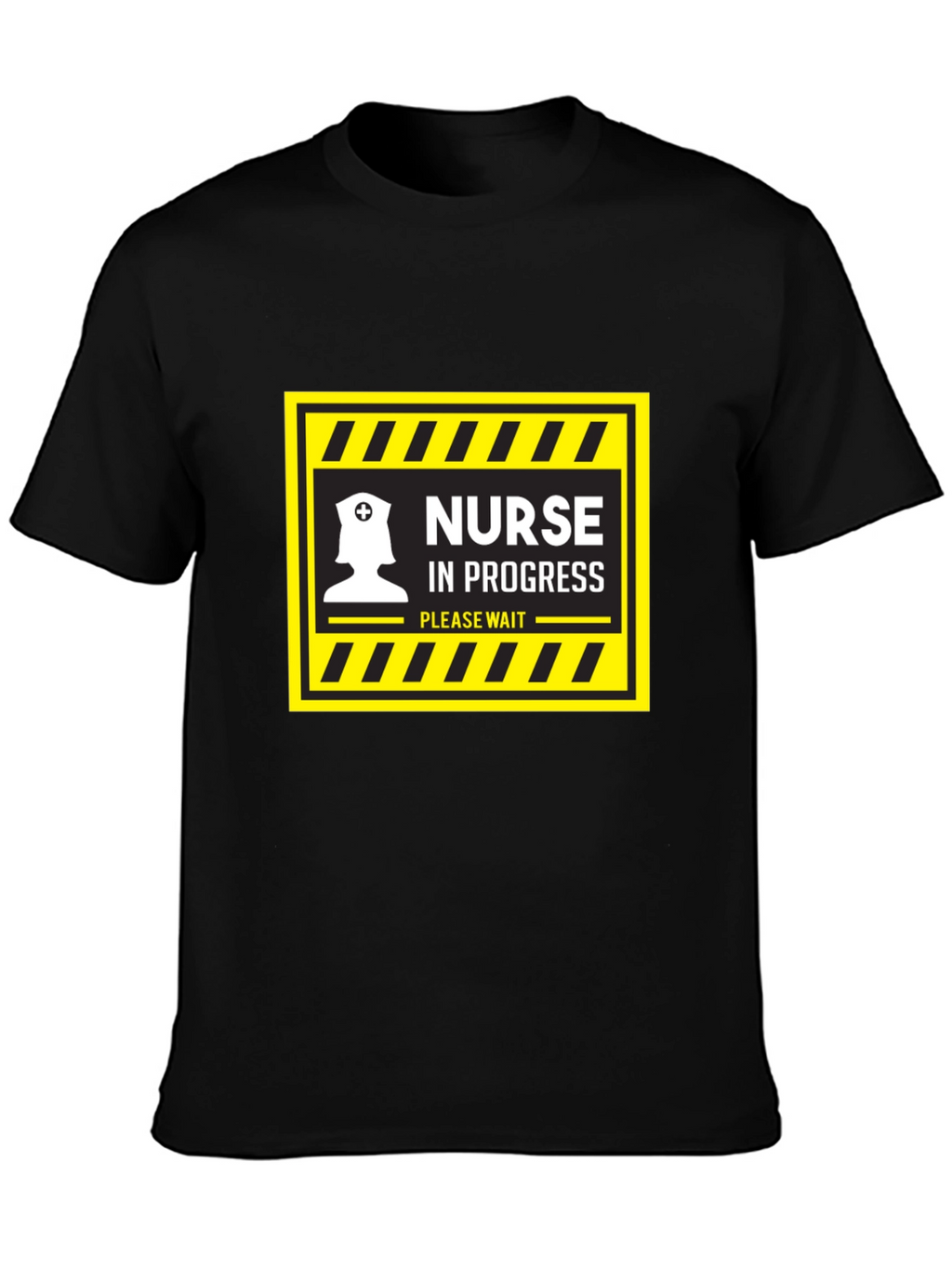 Nurse in Progress Black T-Shirt