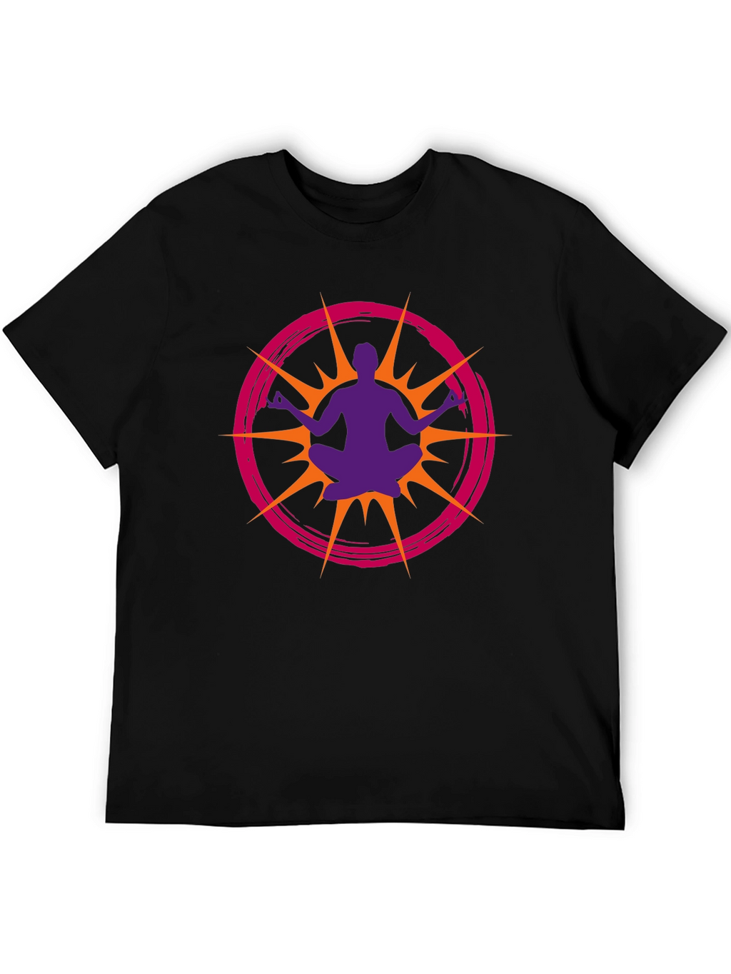 Meditative Burst Graphic T-Shirt