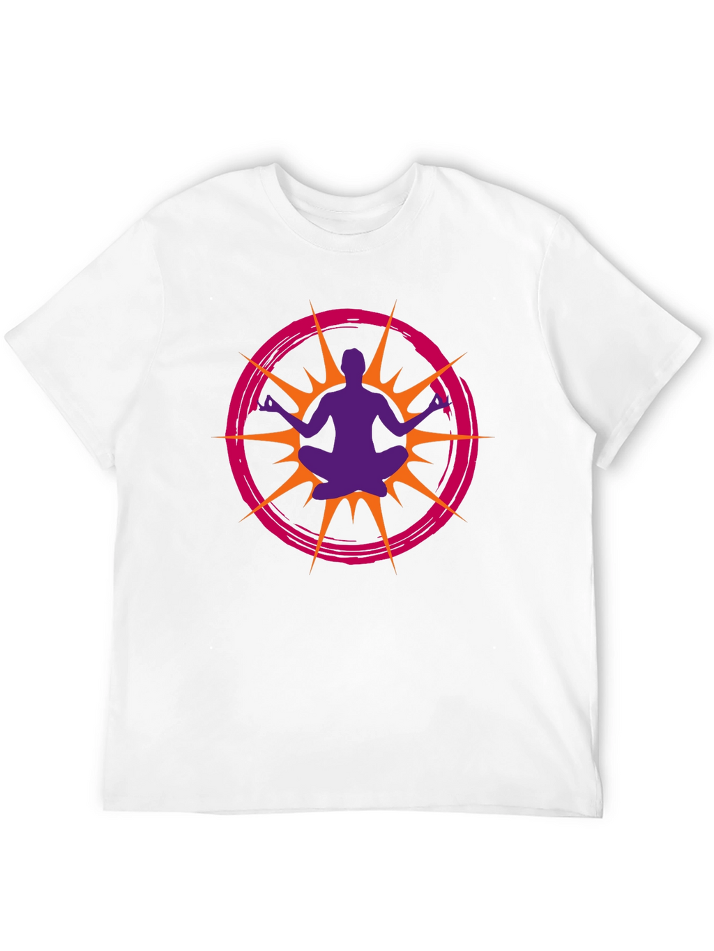 Meditative Burst Graphic T-Shirt