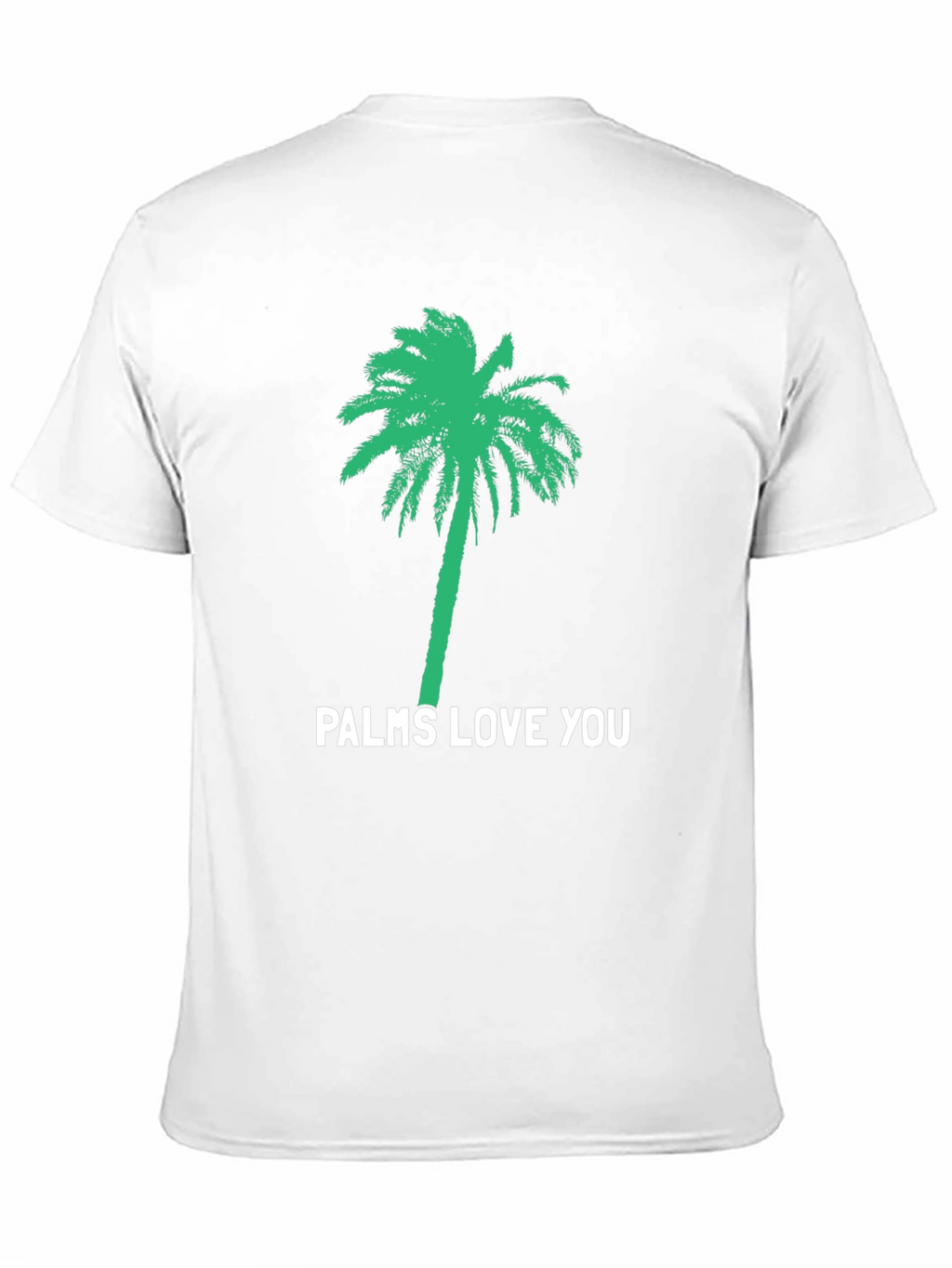 Palms Love You Black Graphic Tee