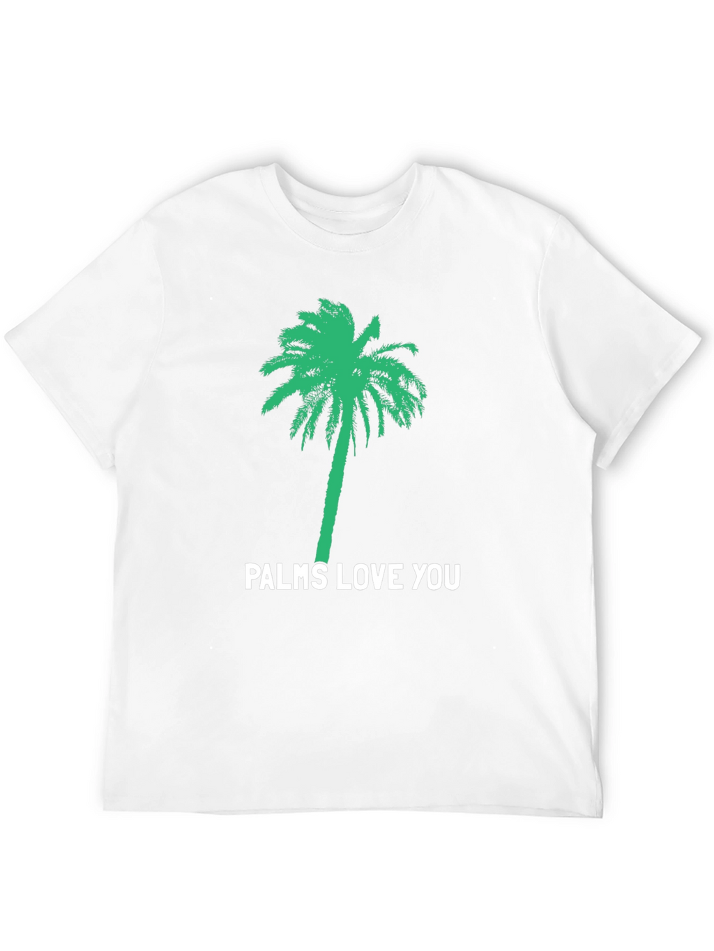 Palms Love You Black Graphic Tee