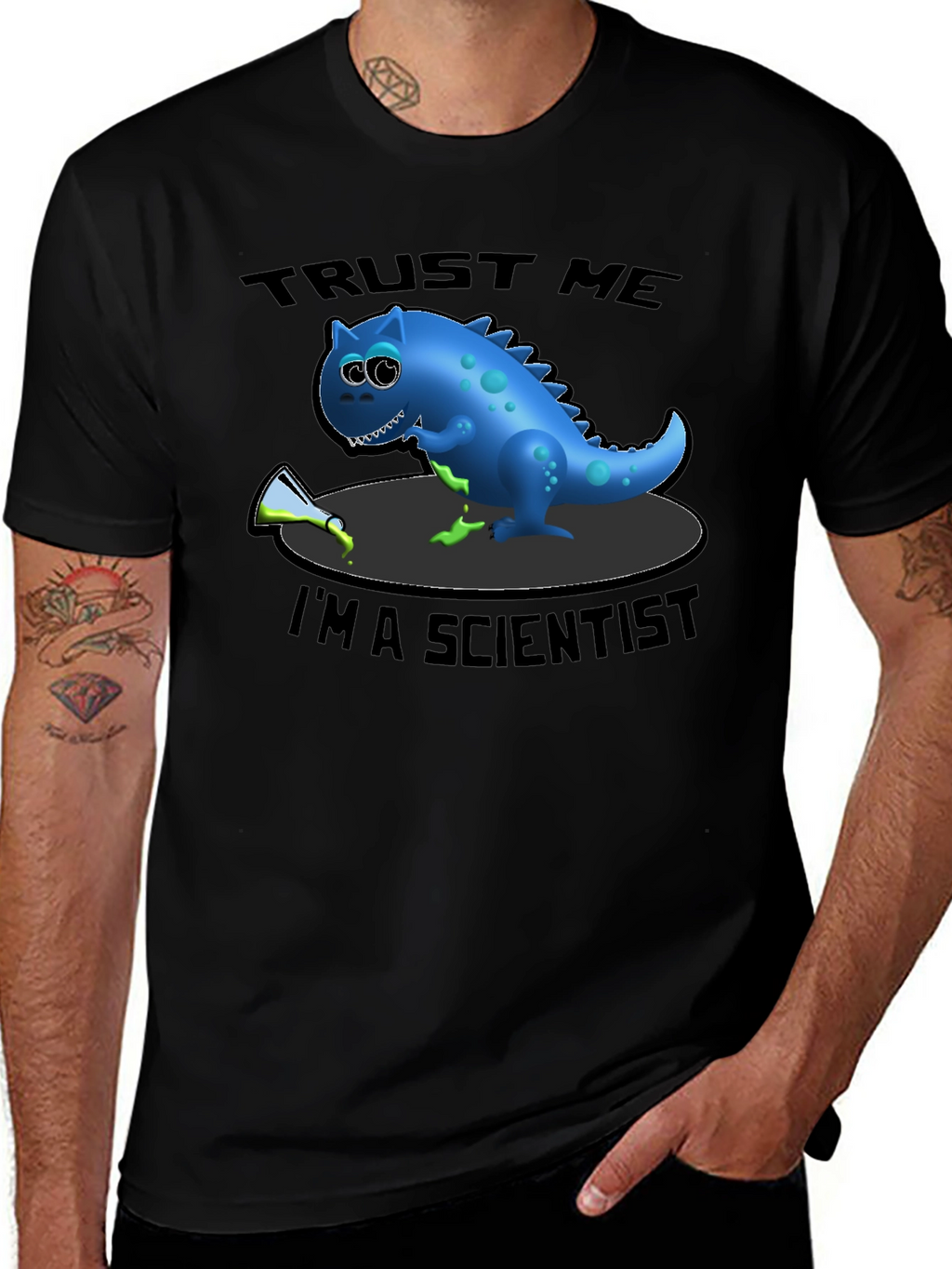 Trust Me Im a Scientist Dino T-Shirt
