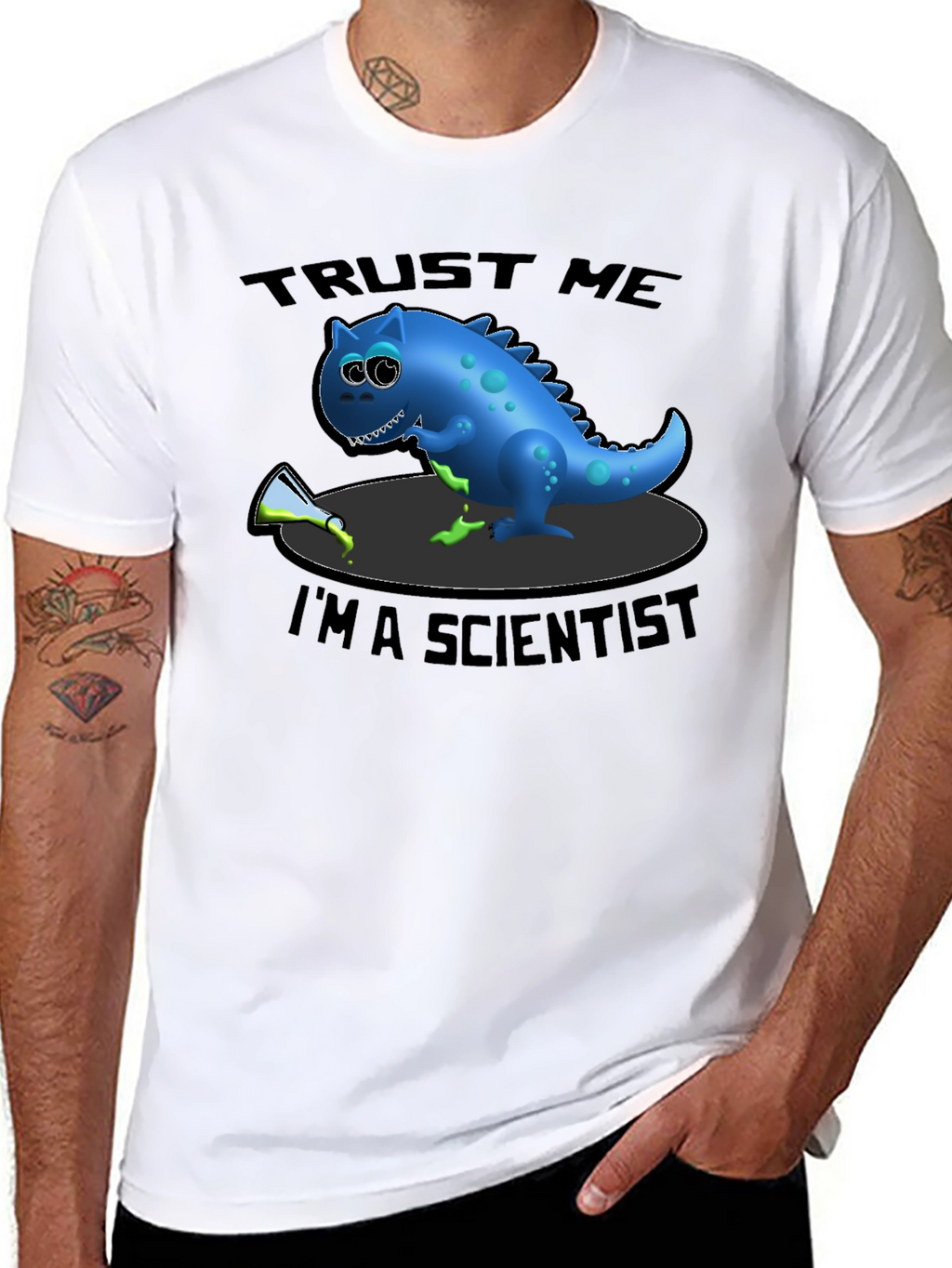 Trust Me Im a Scientist Dino T-Shirt