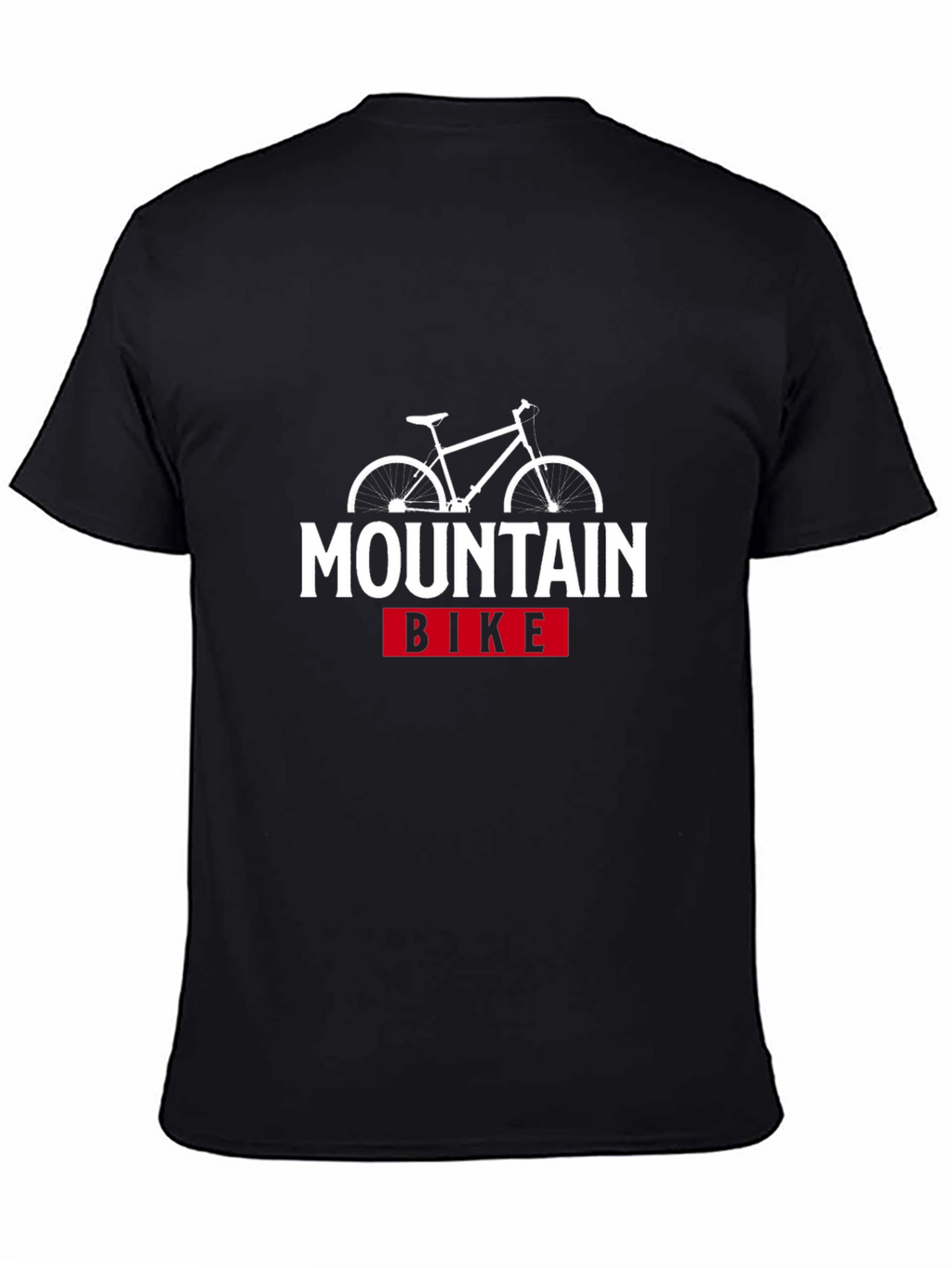 Mountain Bike Graphic T-Shirt - Black