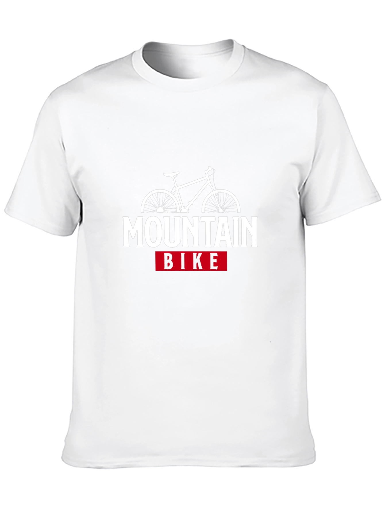Mountain Bike Graphic T-Shirt - Black
