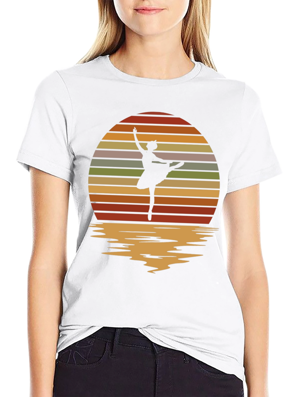 Ballet Sunset Graphic Tee
