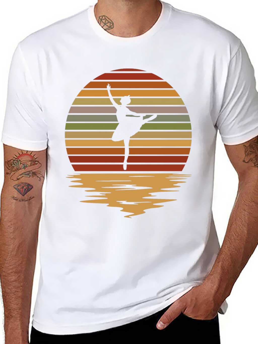 Ballet Sunset Graphic Tee